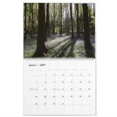 Forêt Bois Paysage Calendrier des quatre saisons (Mar 2027)