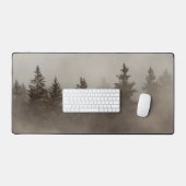Forêt brumeuse, thème de nature sombre (Clavier et souris)