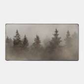 Forêt brumeuse, thème de nature sombre (Recto)