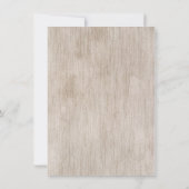 Forêt Camper Invitation Anniversaire Fête de Campi (Dos)