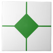 Forêt Carreau vert et blanc (Devant)