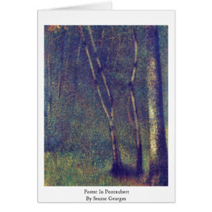 Forêt dans Pontaubert par Seurat Georges