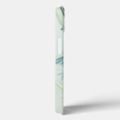 Forêt de bambou - Coque vert-coque iphone (Verso / Droite)