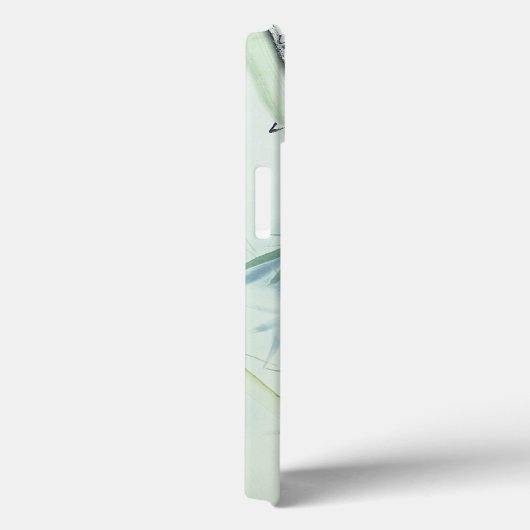 Forêt de bambou - Coque vert-coque iphone (Verso / Droite)