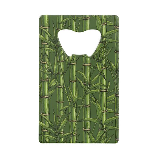 Forêt de bambou en vert (Devant)