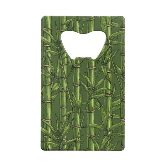 Forêt de bambou en vert (Dos)