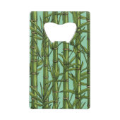 Forêt de bambou sur bleu clair (Dos)