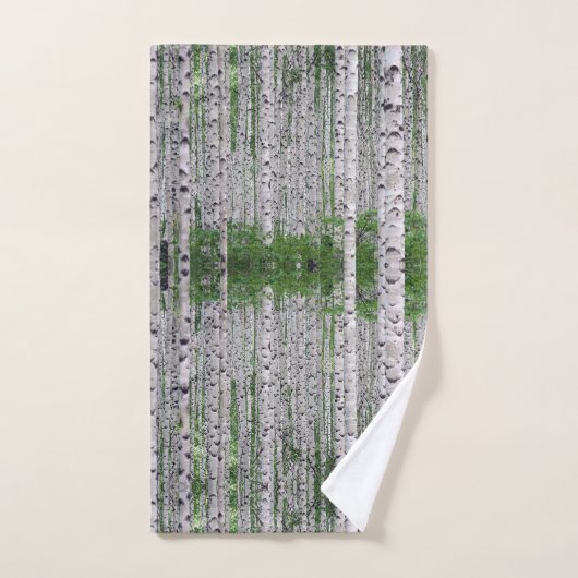 Forêt de Birch Nature (Serviette à main)