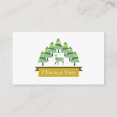 Forêt de cerfs dorés, Invitation Ticket de soirée (Devant)