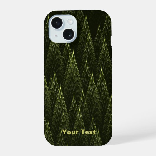 Forêt de conifères fractale (Verso)