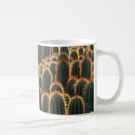 Forêt de Ferocactus, tasse (Droite)