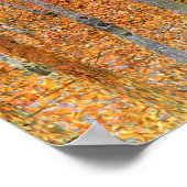 Forêt de hêtre par Gustav Klimt Poster d'art (Coin)