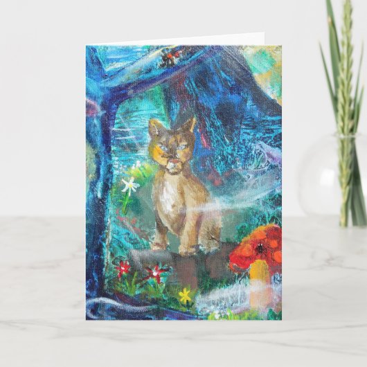 Forêt de la vie, carte du lion de Tim (Devant)