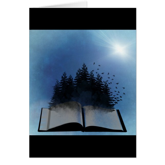 Forêt de livres ouverts (Devant)