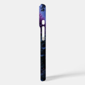 Forêt de lueurs céleste coque iphone unique (Verso / Gauche)