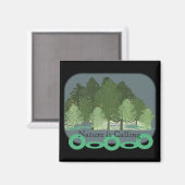 Forêt de Nature d'Arbres Aimant (Recto/Verso)