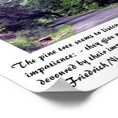 Forêt de Nietzsche - affiche (Coin)