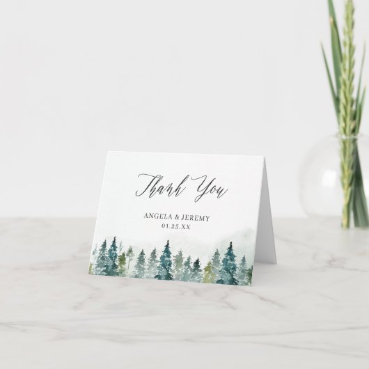 Forêt de pins élégants Merci (Devant)