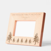 Forêt de pins Nature Photo Cadres gravés (Gauche)