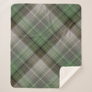 Forêt de pins Vert et Brown Plaid