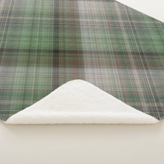 Forêt de pins Vert et Brown Plaid (3/4)