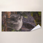 FORÊT DE PLUIE ÉLÉPHANTE (Serviette de bain)