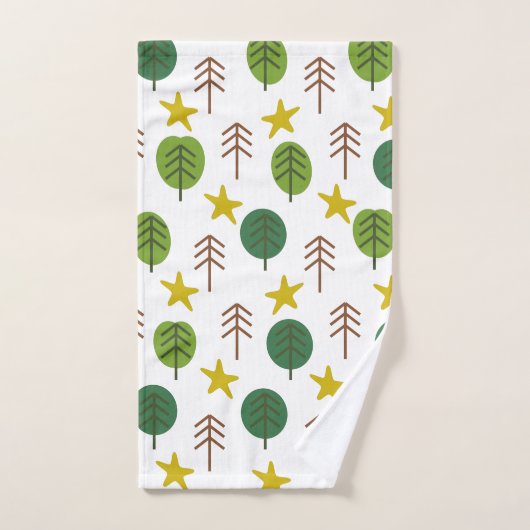 Forêt de Scandi (Serviette à main)