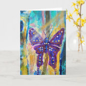 Forêt de vie Carte papillon de Chrissy (Fleur jaune)