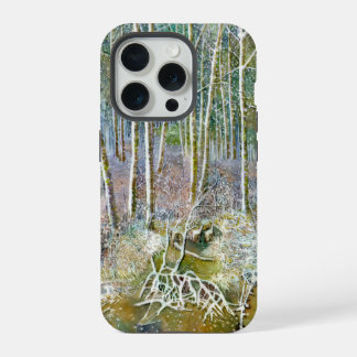 forêt d'hiver Aquarelle