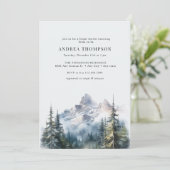 Forêt d'hiver | Invitations de forêt (Debout devant)