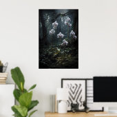 Forêt d'orchidées sauvages, Impression d'académie (Bureau à domicile)