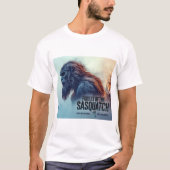 Forêt du T-shirt Sasquatch (Devant)