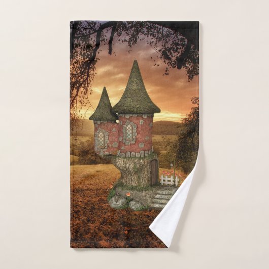 Forêt enchantée (Serviette à main)