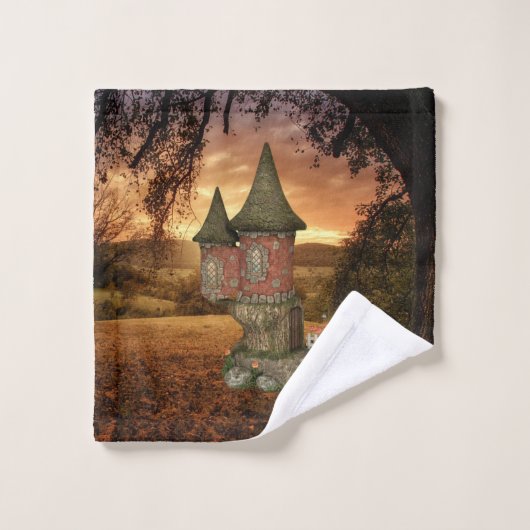 Forêt enchantée (Gant de toilette)