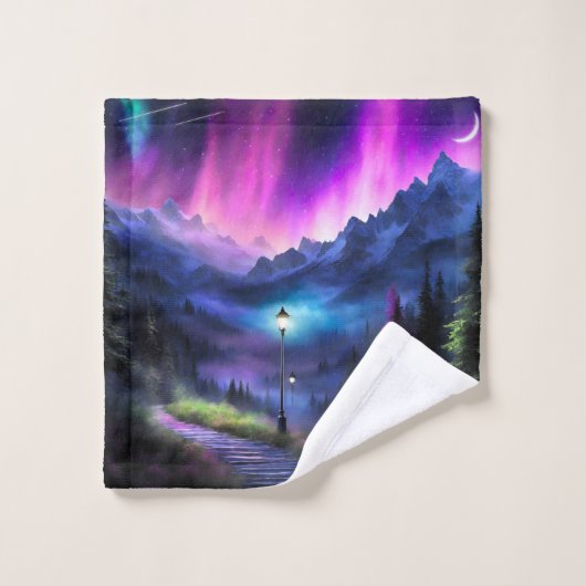 Forêt enchantée (Gant de toilette)