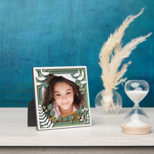 Forêt enchantée 3D Cadre photo Maman Plaque cadeau (Insitu)