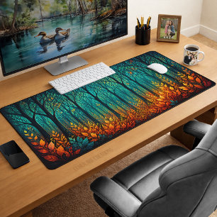 Forêt Enchantée au Clair de Lune, Art Fantastique