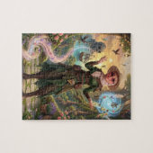 Forêt Enchantée Fantastique Puzzle (Horizontal)