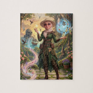Forêt Enchantée Fantastique Puzzle