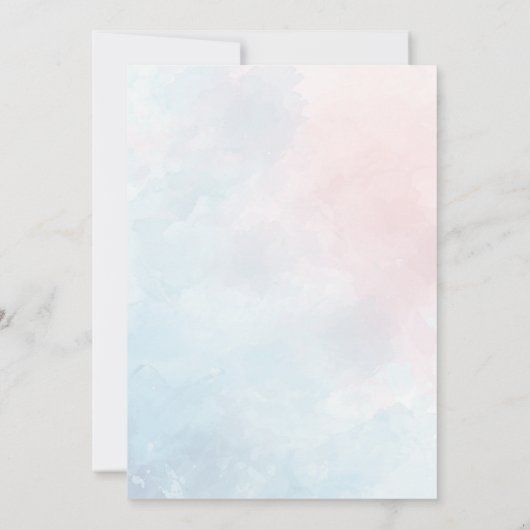 Forêt enchantée Wild Un garçon Invitation d'annive (Dos)