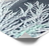 Forêt enneigée d'hiver pour décoration intérieure  (Coin)