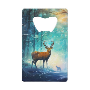 Forêt enneigée magique Art-82109