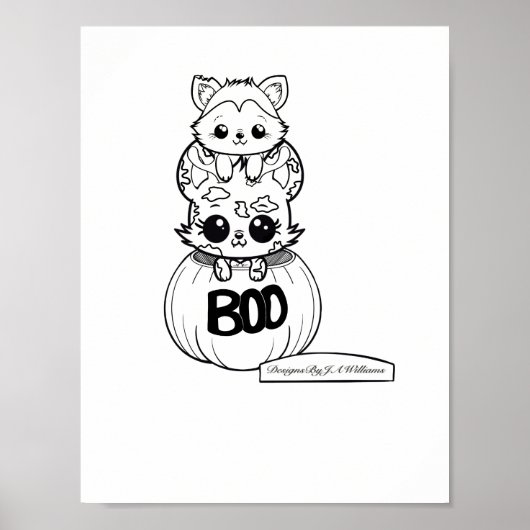 Forêt et Archer Couleur de votre propre affiche (Devant)