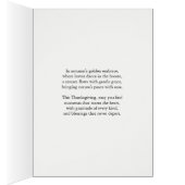 Forêt et ruisseau Son Thanksgiving (Intérieur (Droit))