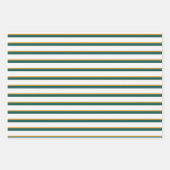 Forêt florale moderne Ensemble vert de papier d'en (Devant 2)