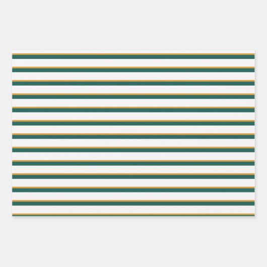 Forêt florale moderne Ensemble vert de papier d'en (Devant 2)