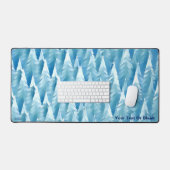 Forêt fractale bleue (Clavier et souris)