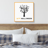 Forêt hantée, toile d'Halloween (Insitu(Chambre))