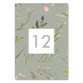 Forêt magique | Carte de table (Dos)