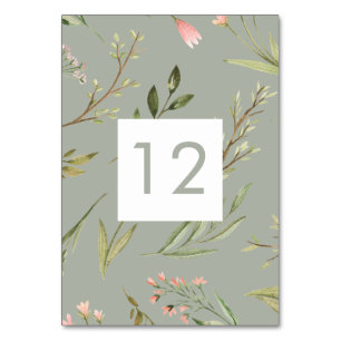 Forêt magique Carte de table